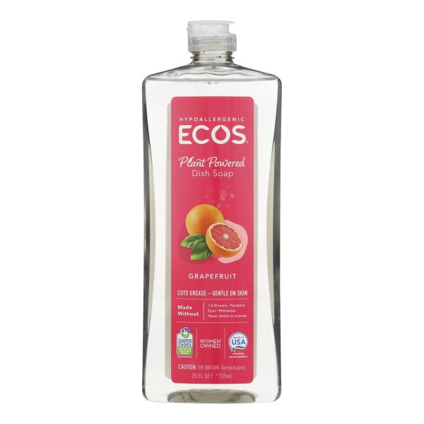 Earth Friendly Dishmate - Grapefruit - 25 oz - Case of 6
