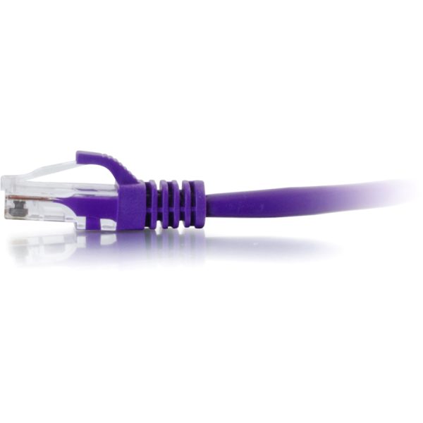 C2G-20ft Cat6 Snagless Unshielded (UTP) Network Patch Cable - Purple - Image 2