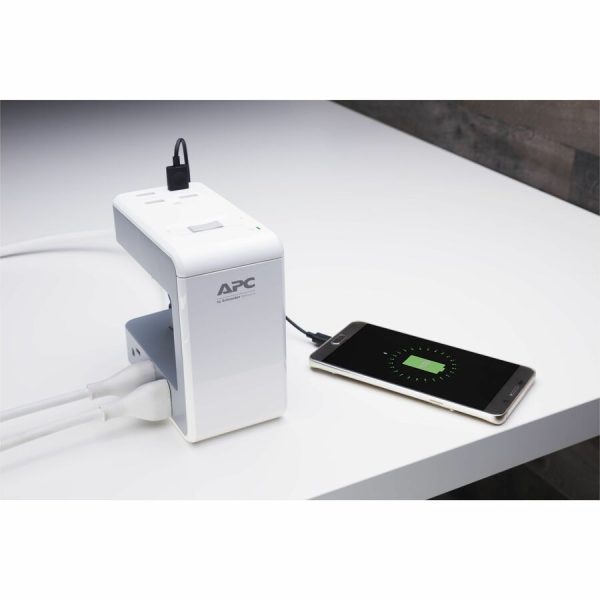 APC by Schneider Electric SurgeArrest Essential 6-Outlet Surge Suppressor/Protector - Image 5