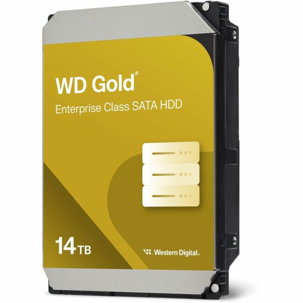 WD Gold WD142KRYZ 14 TB Hard Drive - 3.5" Internal - SATA (SATA/600) - Conventional Magnetic Recording (CMR) Method - Image 2