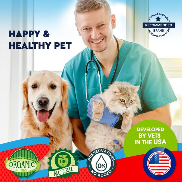 Cats & Dogs Liquid Herbal Medicine & Natural Broad Spectrum Treatment for Tapeworm Whipworm Roundworm and Hookworm   Prevention Medication & Supplement Drops for Kitten and Puppies   Made in USA - Image 7