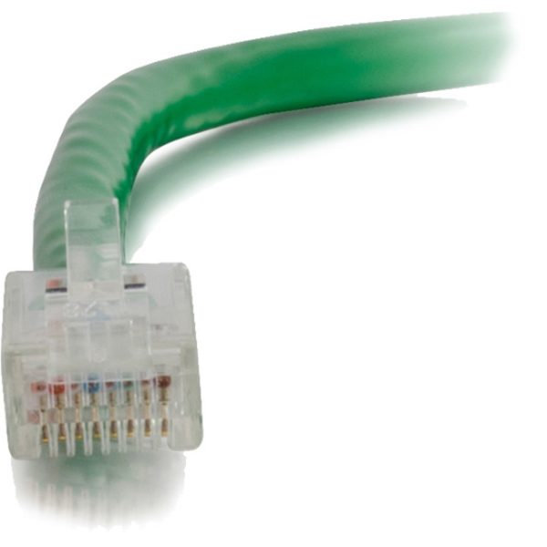 C2G-1ft Cat6 Non-Booted Unshielded (UTP) Network Patch Cable - Green - Image 2