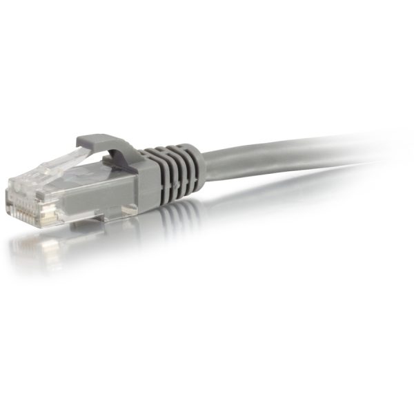 C2G 10ft Cat5e Ethernet Cable - Snagless Unshielded (UTP) - Gray - Image 3