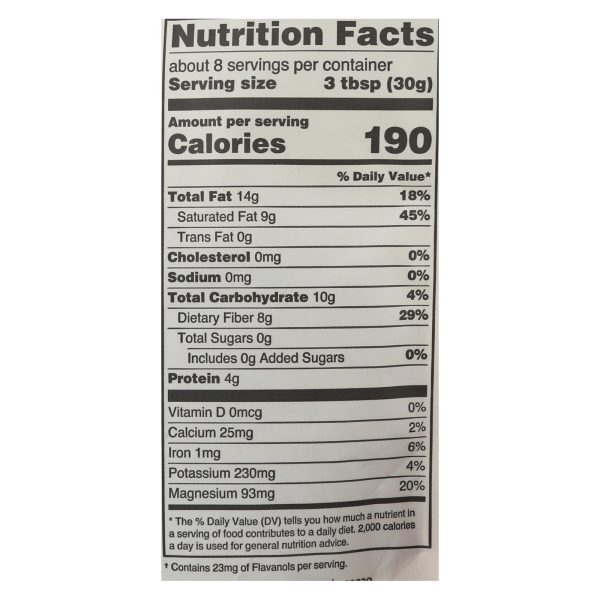 Navitas Naturals Cacao Nibs - Organic - Raw - 8 oz - case of 12 - Image 3
