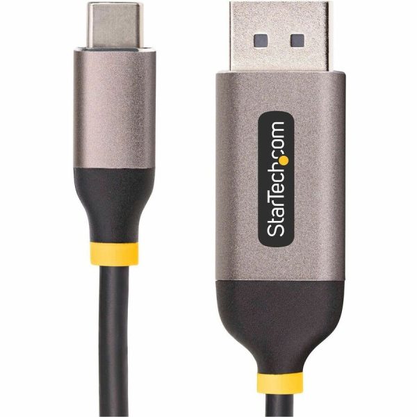StarTech.com 10ft (3m) USB-C to DisplayPort Adapter Cable, 8K 60Hz, 4K 144Hz, HDR10, USB Type-C to DP 1.4 Converter, USB4/TB3/4 Compatible - Image 2