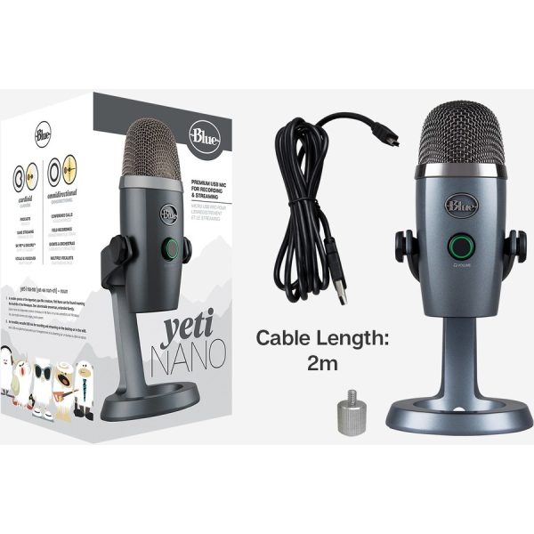 Blue Yeti Nano Wired Condenser Microphone - Image 10