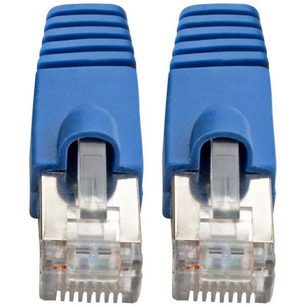 Eaton Tripp Lite Series Cat6a 10G Snagless Shielded STP Ethernet Cable (RJ45 M/M), PoE, Blue, 14 ft. (4.27 m) - Image 3