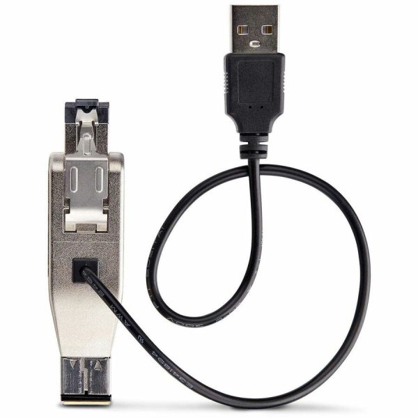 StarTech.com Gigabit Fiber to RJ45 Ethernet Media Converter Dongle, USB Powered, SMF/MMF, Single/Multimode Optical Fiber, Metal Housing - Image 5