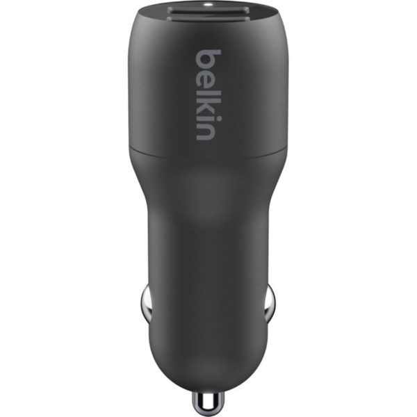Belkin BoostCharge Dual USB-A Car Charger 24W - Image 3