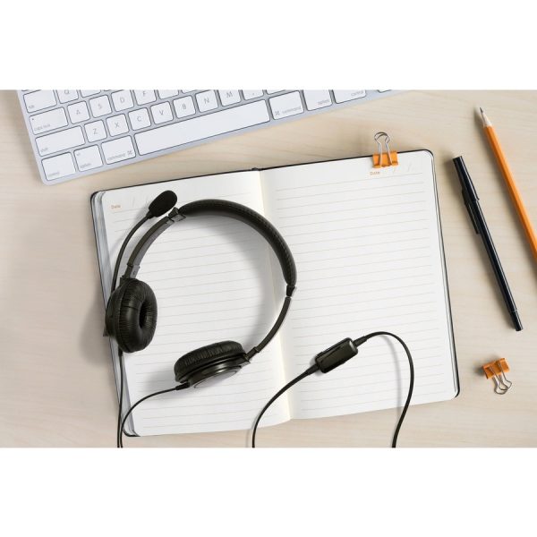 Kensington Classic Headset with Mic and Volume Control - Image 8