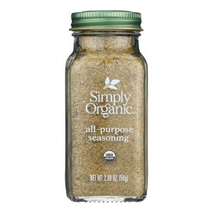Simply Organic All Purpose Seasoning - Case of 6 - 2.08 oz.