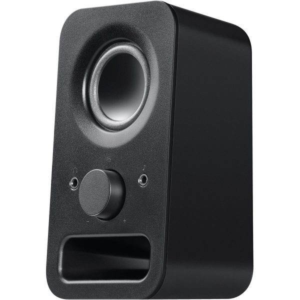 Logitech Multimedia Speakers Z150 with Clear Stereo Sound (Midnight Black, 3W RMS) - Image 2
