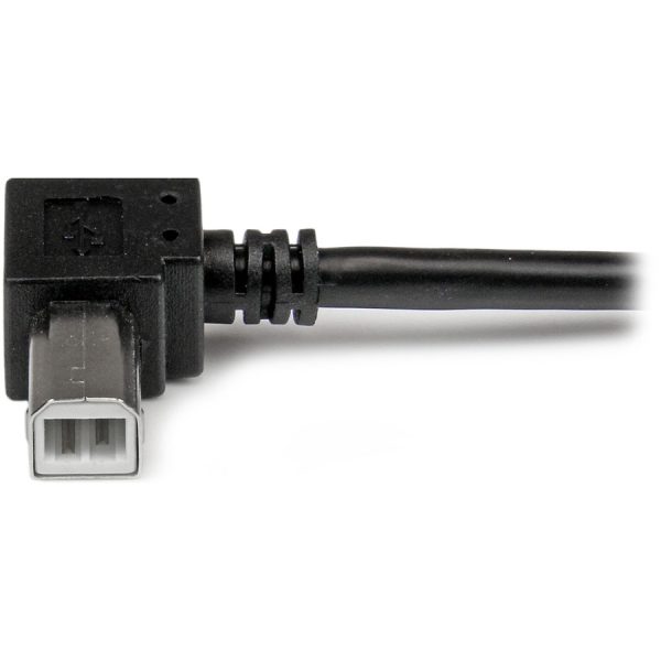 StarTech.com 2m USB 2.0 A to Right Angle B Cable - M/M - Image 5
