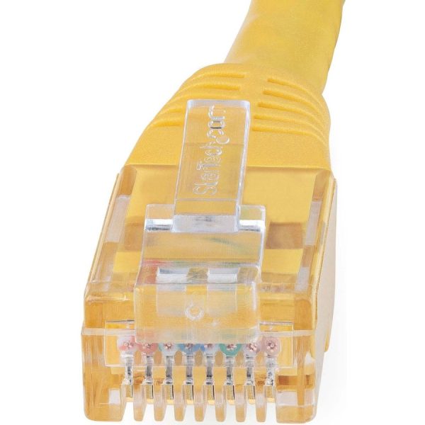 StarTech.com 3ft CAT6 Ethernet Cable - Yellow Molded Gigabit - 100W PoE UTP 650MHz - Category 6 Patch Cord UL Certified Wiring/TIA - Image 2