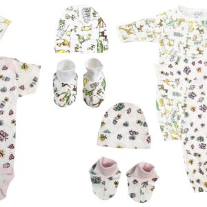 Newborn Baby Girl 8 Pc  Sets Nc_0613