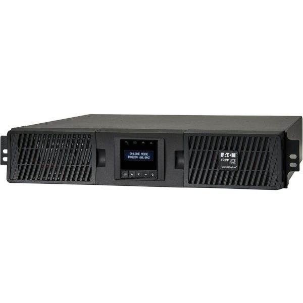 Eaton Tripp Lite Series SmartOnline 1000VA 900W 120V Double-Conversion Sine Wave UPS - 8 Outlets, Extended Run, Network Card Option, LCD, USB, DB9, 2U Rack/Tower - Image 2