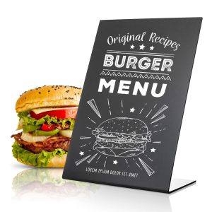 Small Chalkboard Signs with Stand 6x8 in   Table Top Chalk Board to Write On with Stand   Tabletop Chalkboard   Mini Chalkboard Signs with Stand   Blackboard Display Tabletop