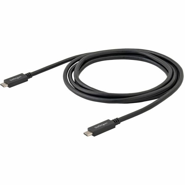 StarTech.com 0.5m USB C to USB C Cable - M/M - USB 3.1 Cable (10Gbps) - USB Type C Cable - USB 3.2 Gen 2 Type C Cable - Image 4