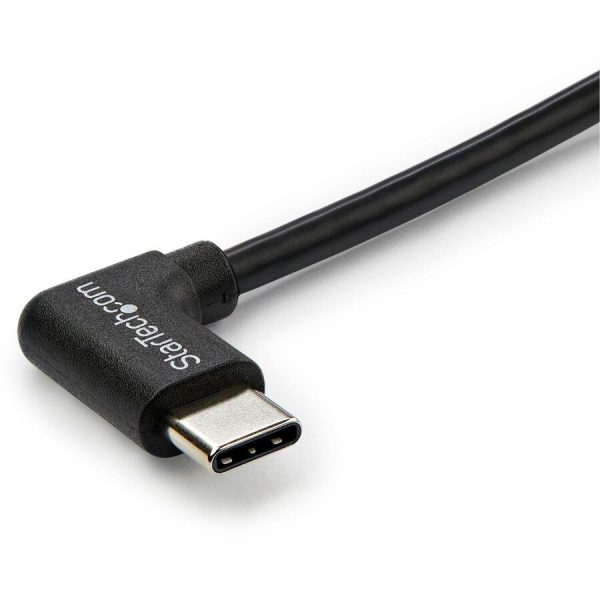 StarTech.com 1m 3 ft Right Angle USB-C Cable M/M - USB 2.0 - USB Type C Cable - 90 degree USB-C Cable - USB C to USB C Cable - USB-C Charge Cable - Image 3