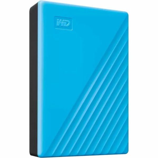 WD My Passport WDBR9S0060BBL-WESN 6 TB Portable Hard Drive - External - Blue - Image 2