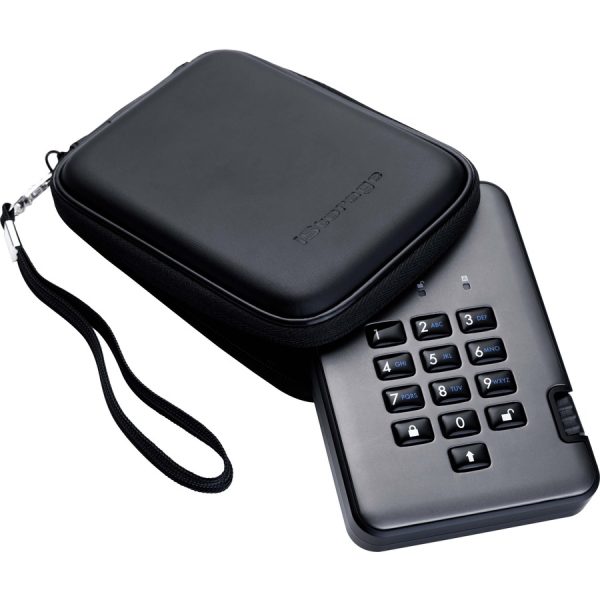 iStorage diskAshur PRO2 HDD 5 TB | Secure Hard Drive | FIPS Level 3 certified | Password Protected | Dust/Water Resistant. IS-DAP2-256-5000-C-X - Image 2