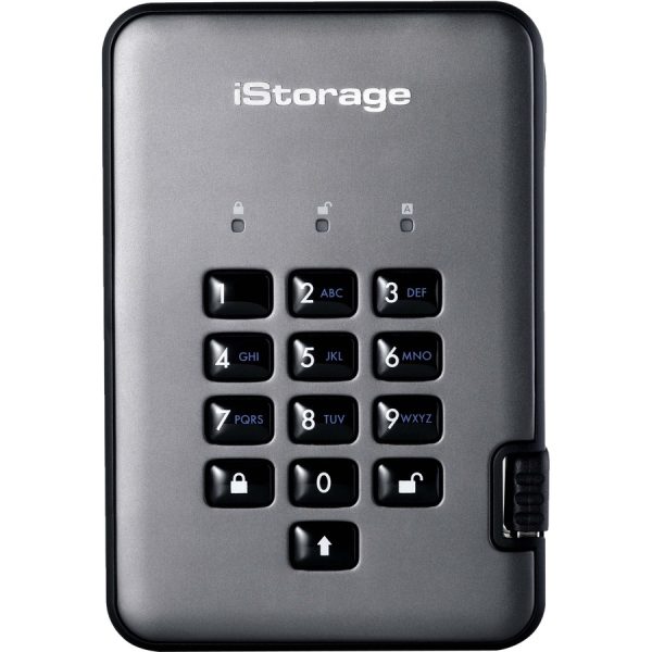 iStorage diskAshur PRO2 HDD 5 TB | Secure Hard Drive | FIPS Level 3 certified | Password Protected | Dust/Water Resistant. IS-DAP2-256-5000-C-X - Image 6