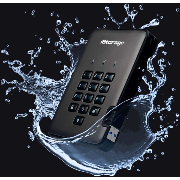 iStorage diskAshur PRO2 HDD 5 TB | Secure Hard Drive | FIPS Level 3 certified | Password Protected | Dust/Water Resistant. IS-DAP2-256-5000-C-X - Image 7