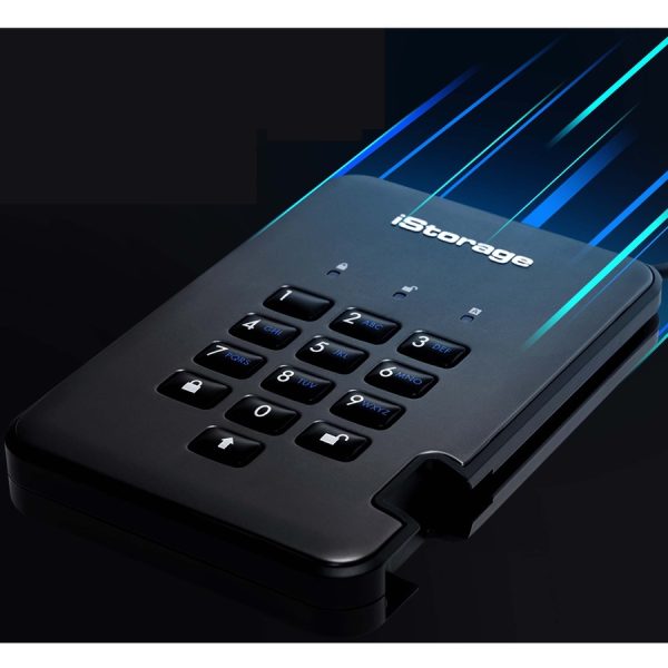 iStorage diskAshur PRO2 HDD 5 TB | Secure Hard Drive | FIPS Level 3 certified | Password Protected | Dust/Water Resistant. IS-DAP2-256-5000-C-X - Image 8