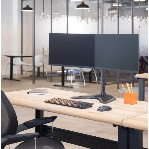 Fellowes Professional Series Freestanding Dual Horizontal Monitor Arm - Image 2