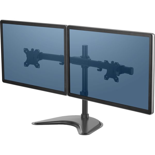 Fellowes Professional Series Freestanding Dual Horizontal Monitor Arm - Image 4