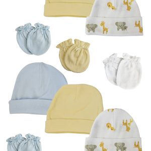Baby Boys Caps And Mittens (pack Of 12) Nc_0377
