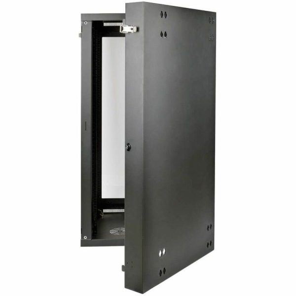 Eaton Tripp Lite Series SmartRack 26U UPS-Depth Wall-Mount Half-Height Rack Enclosure, Clear Acrylic Window, Hinged Back - Image 3
