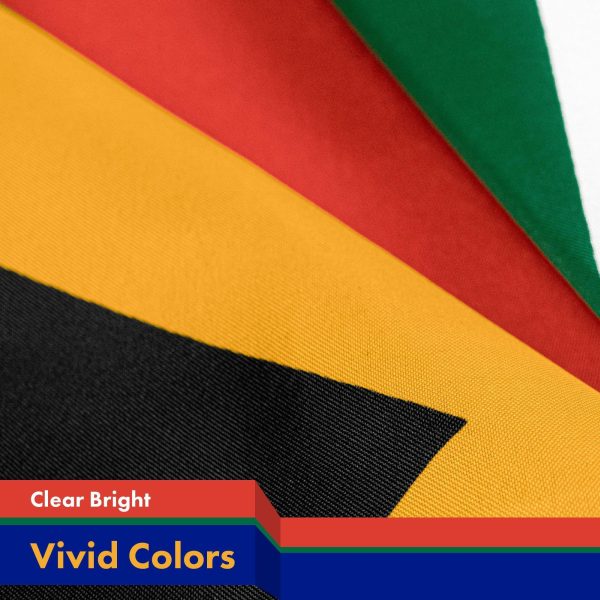 South Africa South African Flag 3x5 Ft 5-Pack 150D Printed Polyester By G128 - Image 3