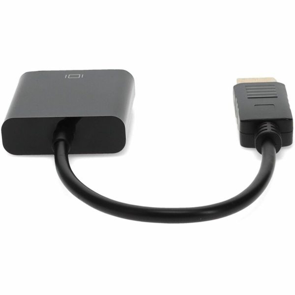HP AS615AA Compatible DisplayPort 1.2 Male to VGA Female Black Adapter For Resolution Up to 1920x1200 (WUXGA) - Image 4