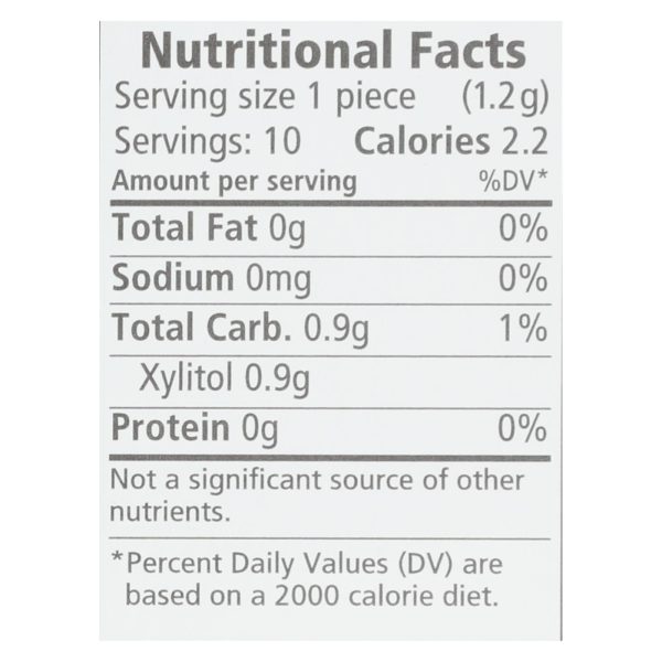 Spry Xylitol Gems - Cinnamon - Case of 20 - 10 Count