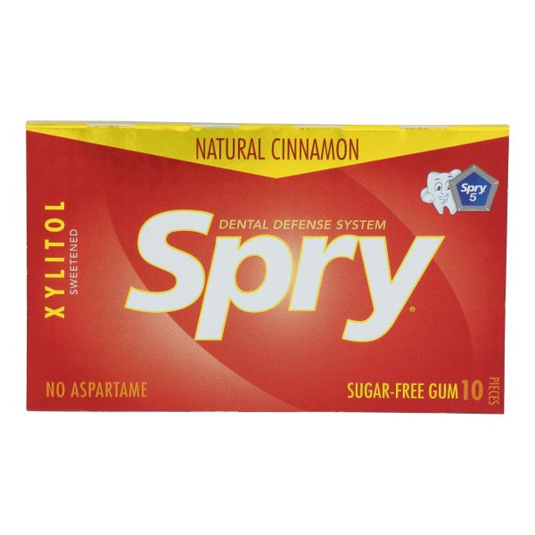 Spry Xylitol Gems - Cinnamon - Case of 20 - 10 Count - Image 3