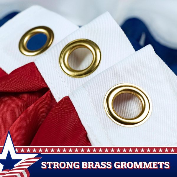 Fan Flag 3x6FT 2-Pack Printed Polyester By G128 - Image 2