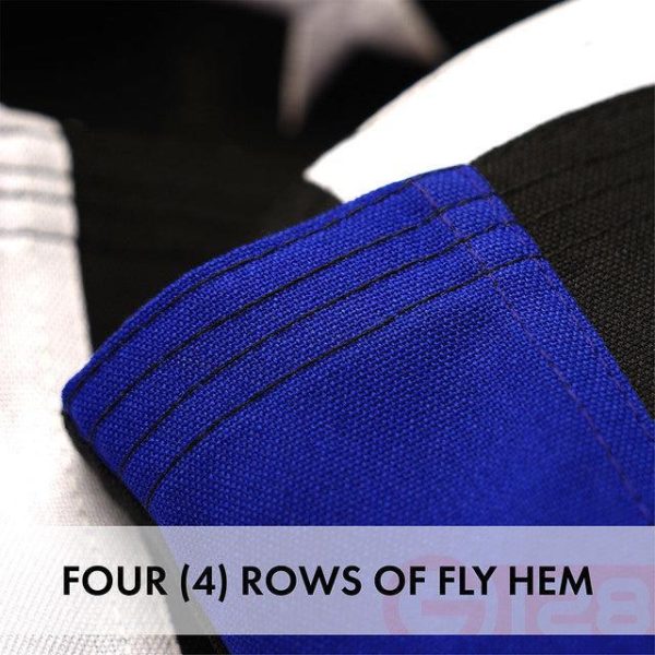 Thin Blue Line Flag 2x3FT 3-Pack Embroidered Spun Polyester By G128 - Image 4