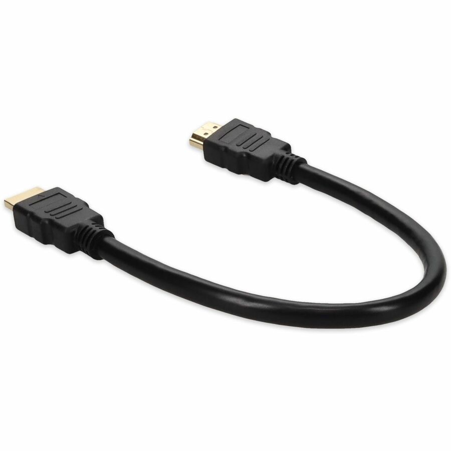 1ft HDMI 1.3 Male to HDMI 1.3 Male Black Cable For Resolution Up to 2560x1600 (WQXGA) - Image 3