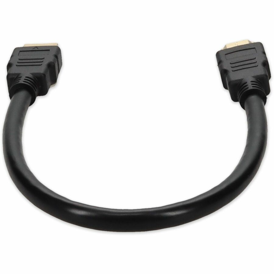 1ft HDMI 1.3 Male to HDMI 1.3 Male Black Cable For Resolution Up to 2560x1600 (WQXGA) - Image 4