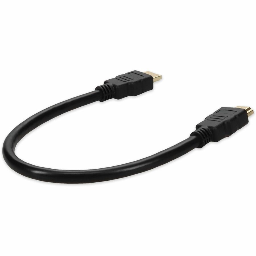 1ft HDMI 1.3 Male to HDMI 1.3 Male Black Cable For Resolution Up to 2560x1600 (WQXGA) - Image 5