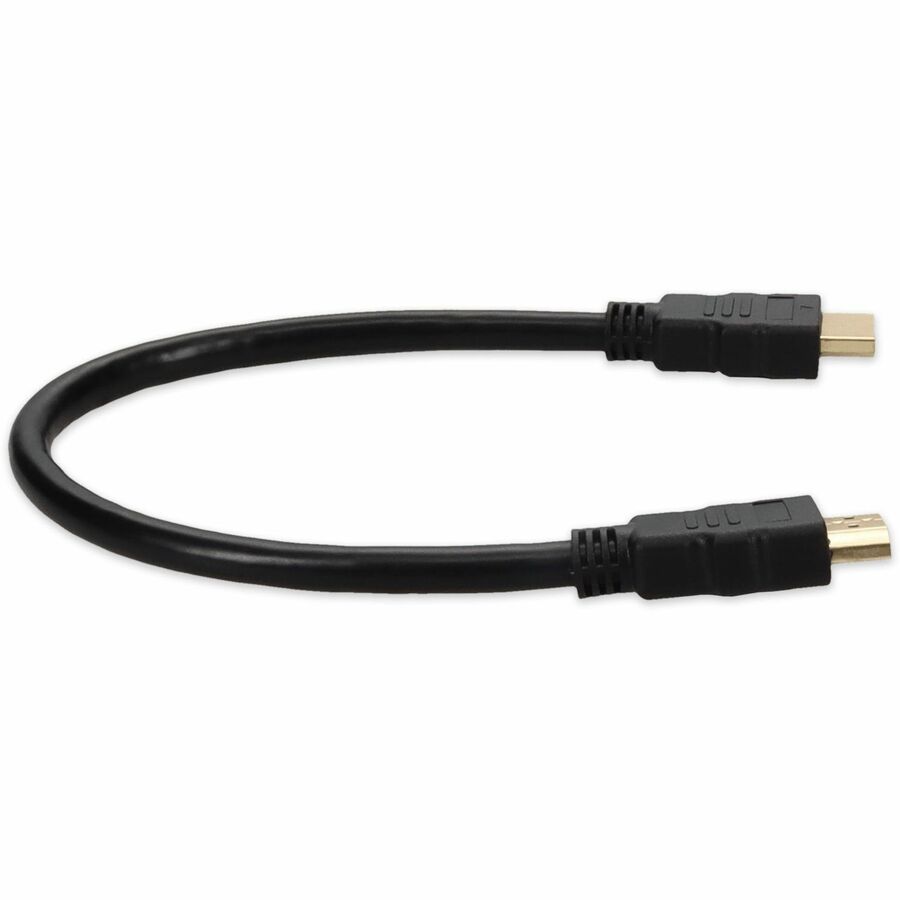 1ft HDMI 1.3 Male to HDMI 1.3 Male Black Cable For Resolution Up to 2560x1600 (WQXGA) - Image 6