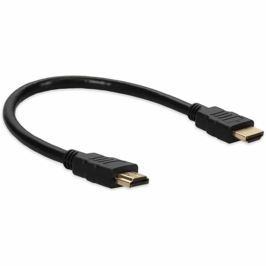 1ft HDMI 1.3 Male to HDMI 1.3 Male Black Cable For Resolution Up to 2560x1600 (WQXGA) - Image 7
