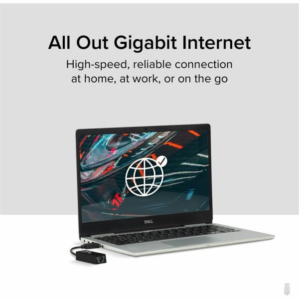 Plugable USB to Ethernet Adapter, USB 3.0 to Gigabit Ethernet - Image 3