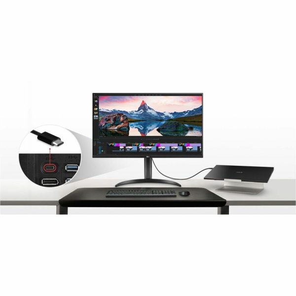 LG 32BR55U-B 32" Class 4K UHD LCD Monitor - 16:9 - Image 2