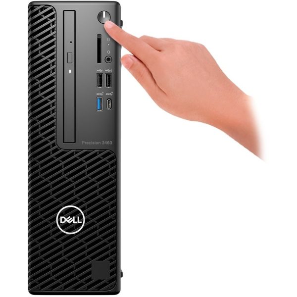 Dell Precision 3000 3460 Workstation - Core i7 14th Gen i7-14700 - vPro Technology - 16 GB - 512 GB SSD - Small Form Factor - Black - Image 8