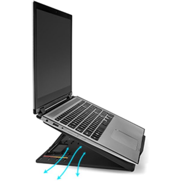 Kensington SmartFit Easy Riser Go Adjustable Ergonomic Riser for up to 17" Laptops - Black - Image 5
