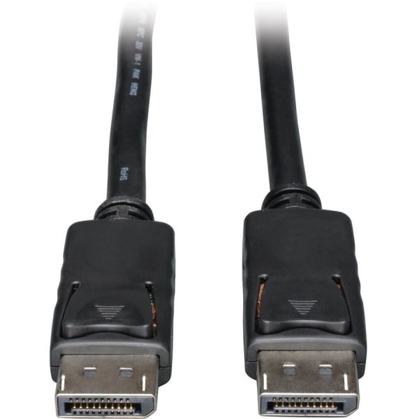 Eaton Tripp Lite Series DisplayPort Cable with Latching Connectors, 4K (M/M), Black, 25 ft. (7.62 m)