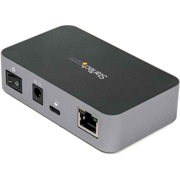 StarTech.com 3 Port USB C 3.2 Gen 2 Hub with Ethernet Adapter - 10Gbps USB Type C to 2x USB-A 1x USB-C - Powered Hub w/ Fast Charging - Image 2