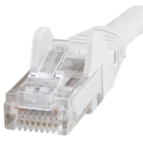StarTech.com 1ft CAT6 Ethernet Cable - White Snagless Gigabit - 100W PoE UTP 650MHz Category 6 Patch Cord UL Certified Wiring/TIA - Image 3